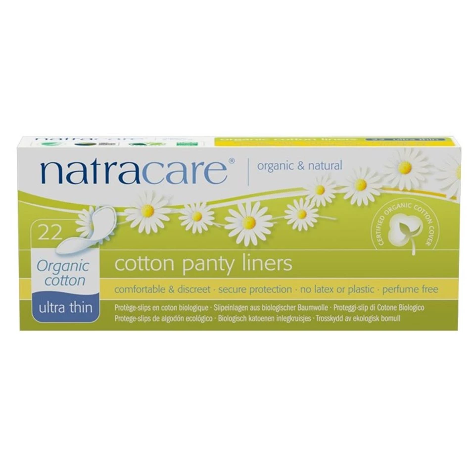 Natracare Cotton Panty Liners - Ultra Thin 22 Adet