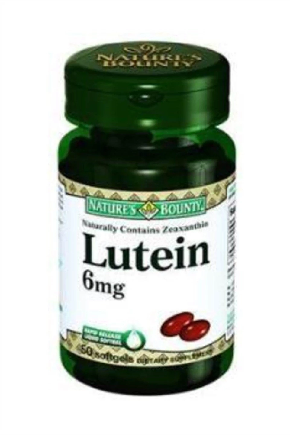 Natures Bounty Lutein 6 mg 50 Softgels