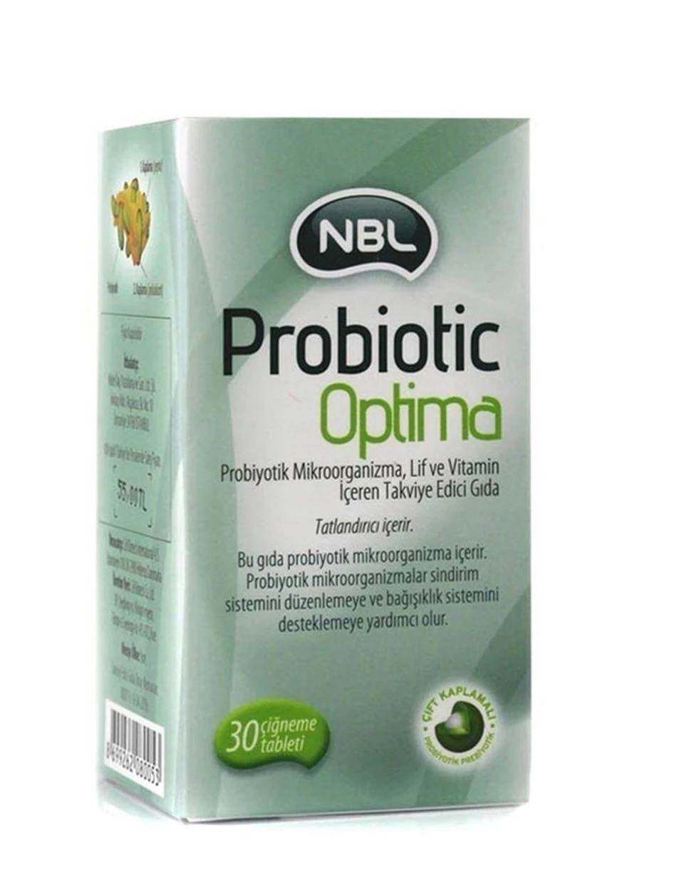 Nbl Probiotic Optima Takviye Edici Gıda 30 Tablet
