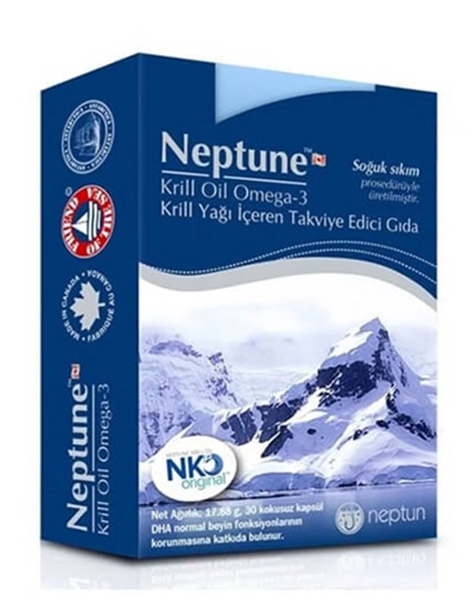 Neptün Neptune Krill Oil 30 Kapsül
