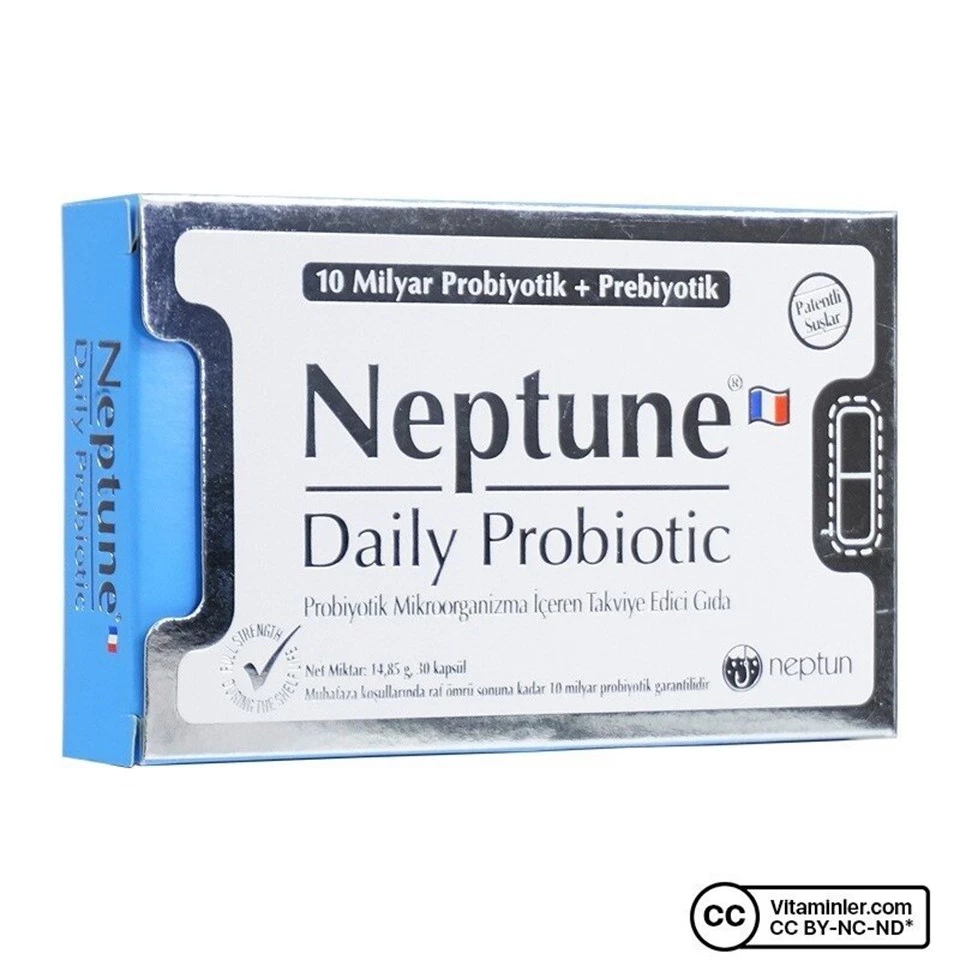 Neptune Daily Probiyotik 30 Kapsül