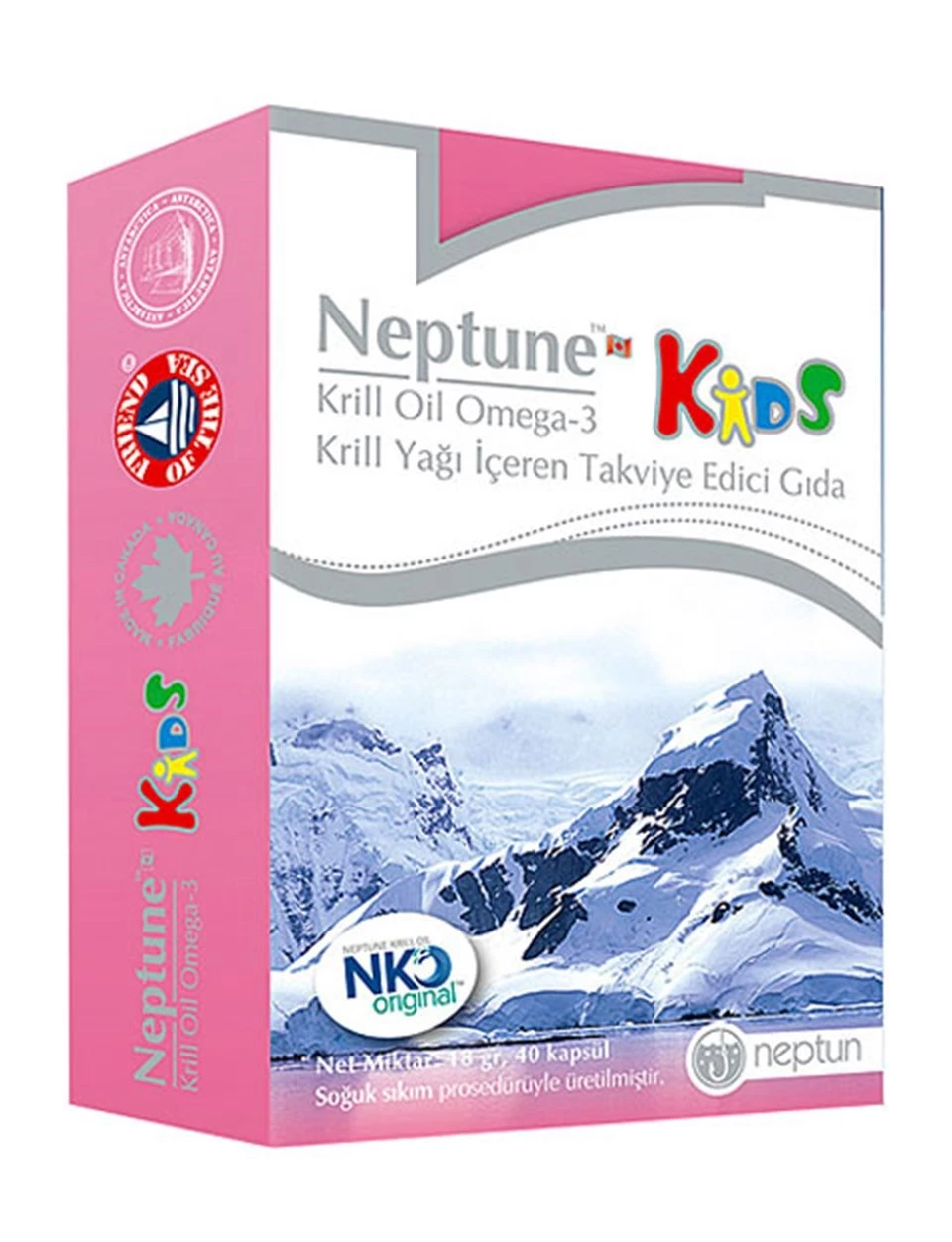 Neptune Kids Krill Oil Omega 3 40 Kapsül