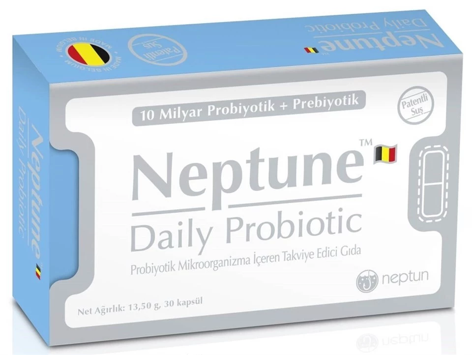 Neptune Daily Probiotic Prebiyotik 15 Kapsül