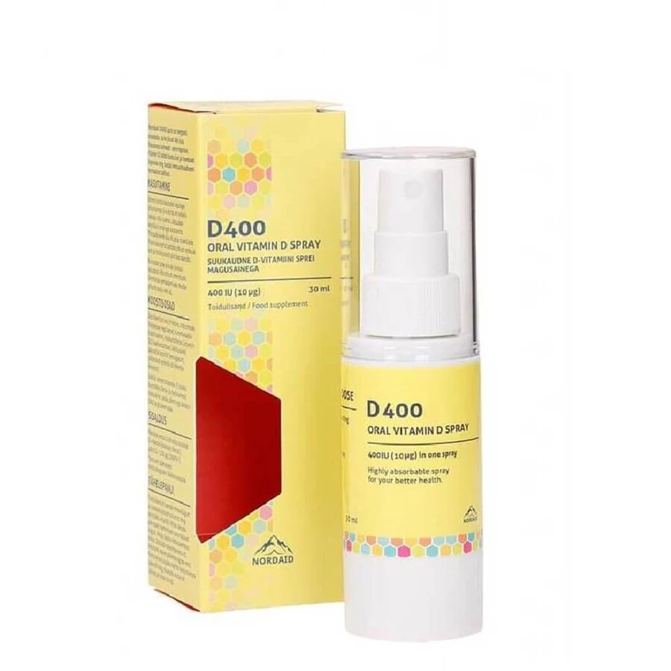 Nordaid D400 Oral Vitamin D 400İU Spray 30ml