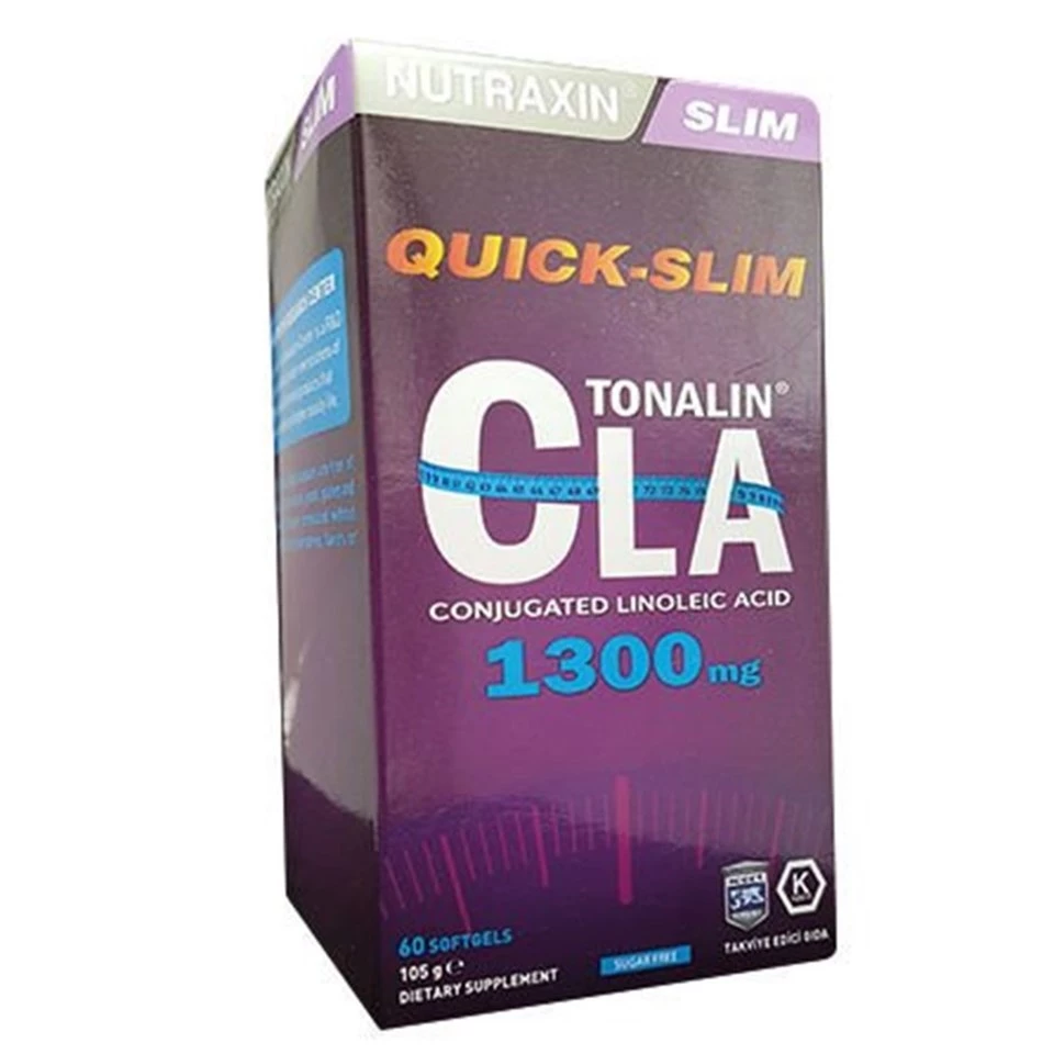 Nutraxin Quick Slim Tonalin CLA 1300mg 60Kapsül