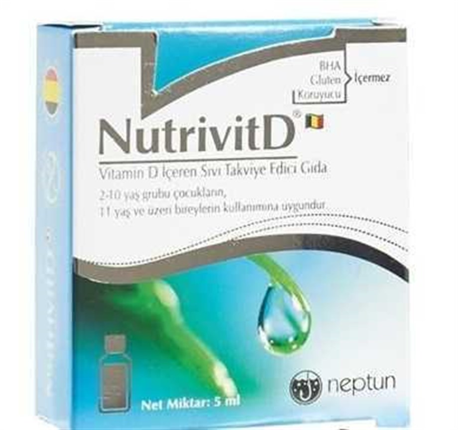 Nutrivit D Vitamin D Damla 5 ml Online Sipariş Verin I