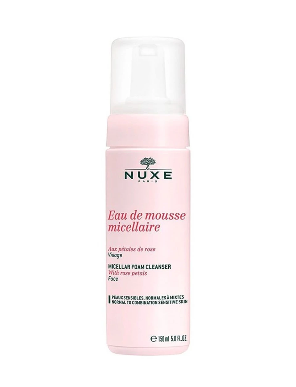 Nuxe Eau De Mousse Micellaire Tüm Cilt Tiplerine Uygun Yüz Temizleme Köpüğü