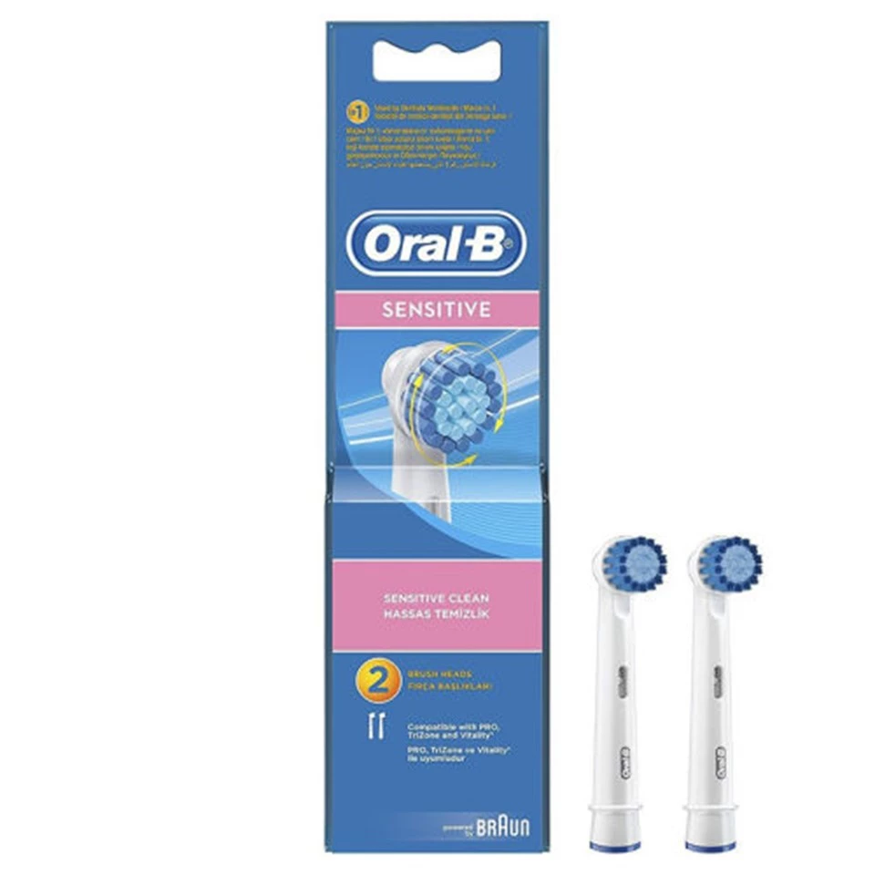Oral-B Sensitive Clean Fırça Başlıkları 2 Adet
