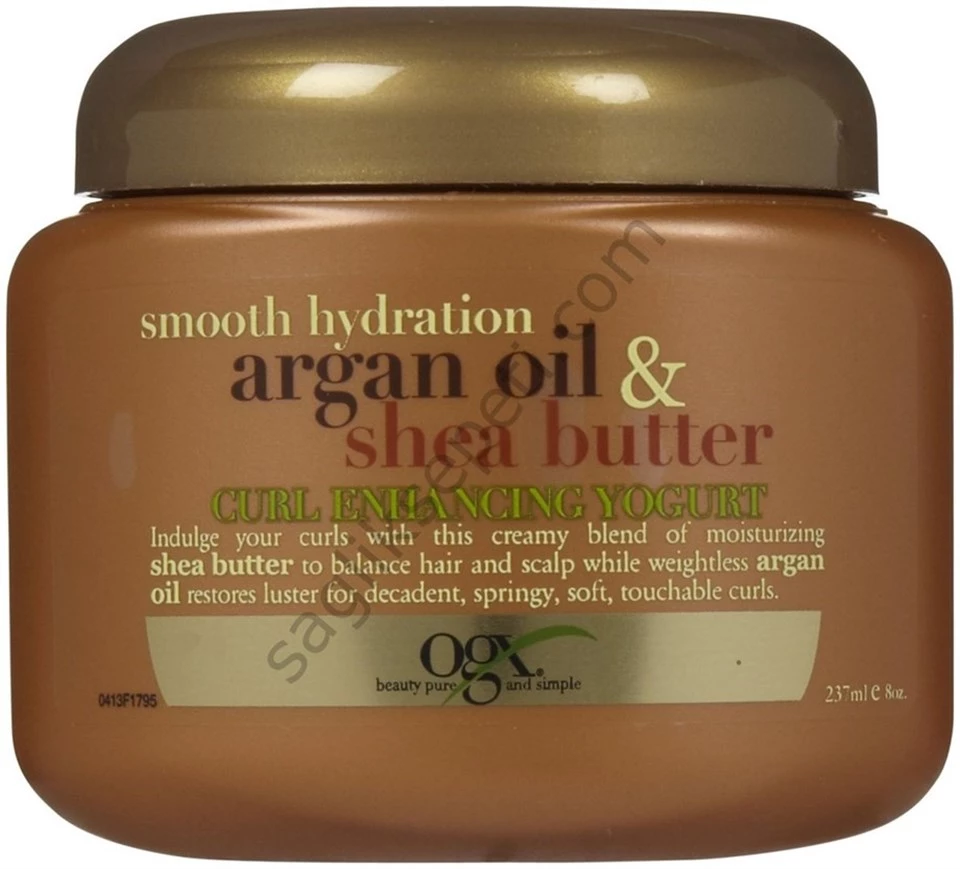 Organix Argan Oil & Shea Butter Moisture Restore Mask 237 ml Yatıştırıcı ve Nem Yenileyici Saç Bakım Maskesi