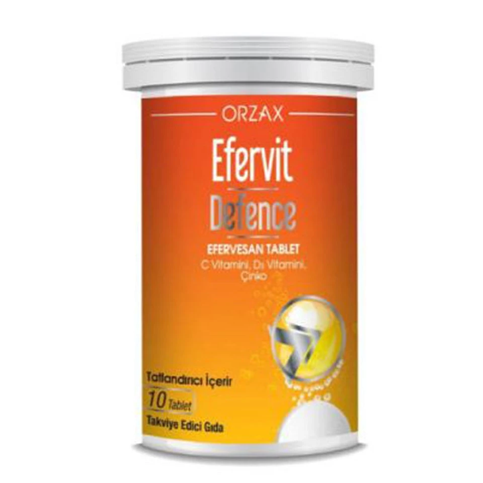 Orzax Efervit Defence 10 Efervesan Tablet