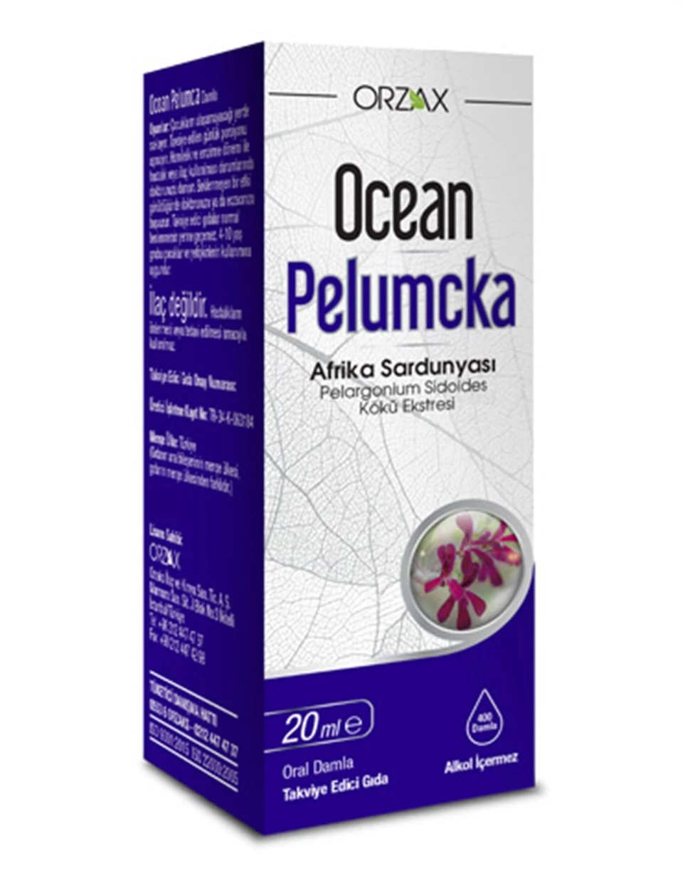 Orzax Ocean Pelumcka Damla 20 ml