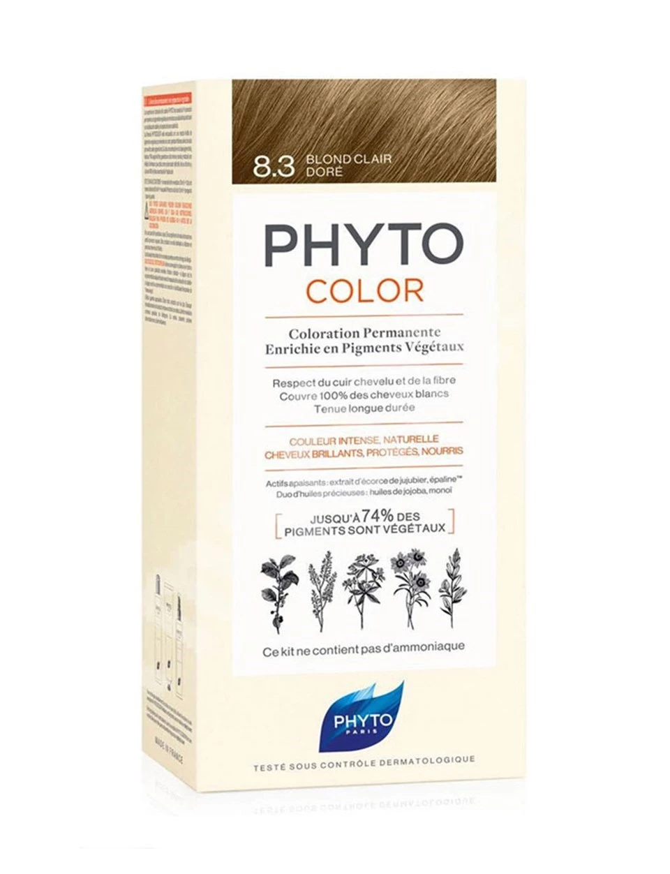 Phyto Phytocolor Bitkisel Saç Boyası 8.3 Sarı Dore Yeni Formül