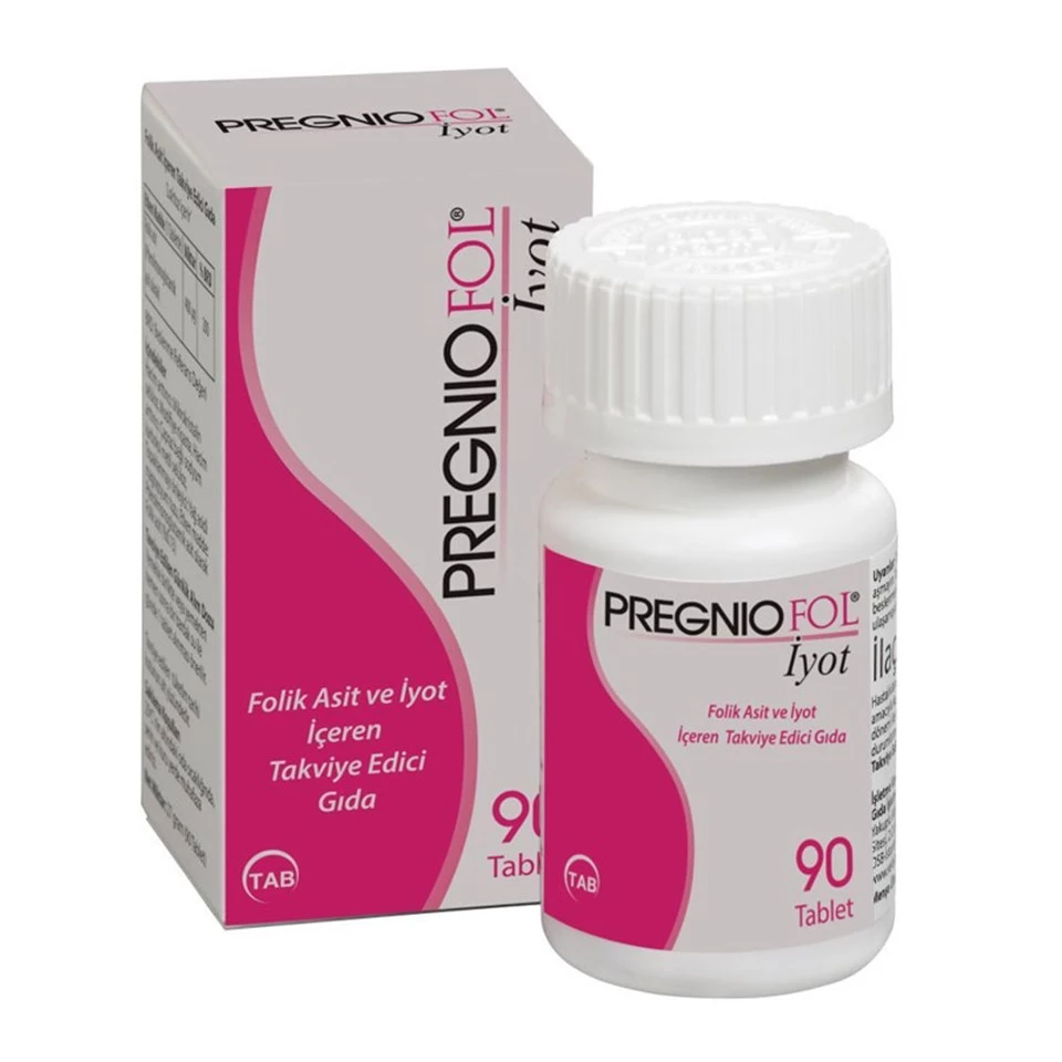 Pregniofol İyot Folik Asit 90 Tablet