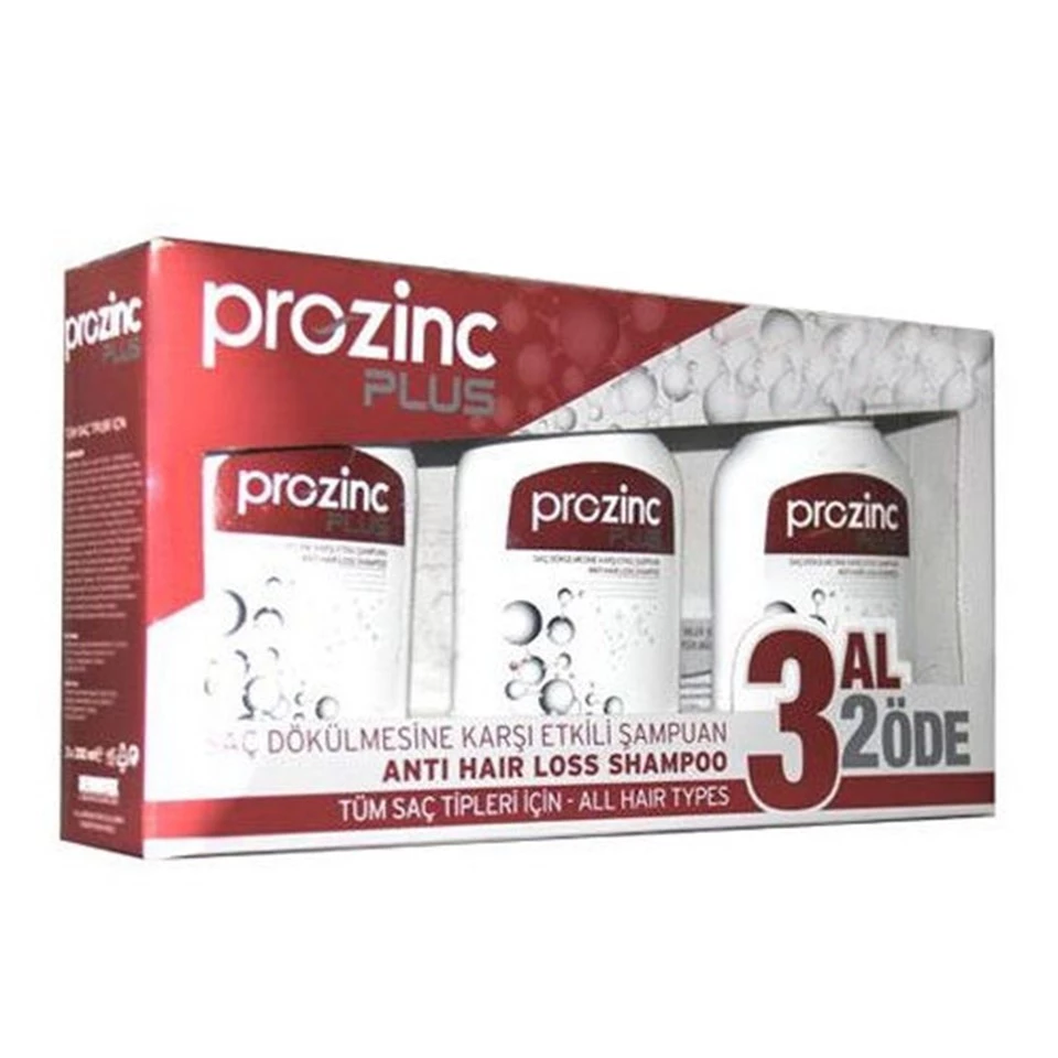 Prozinc Plus Saç Dökülmesine Karşı Etkili Şampuan - 3 Al 2 Öde (3x300ml)