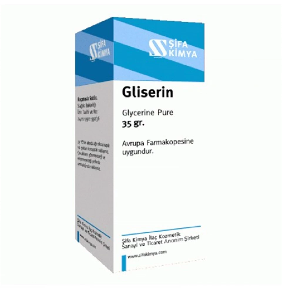 Şifa Kimya Giliserin Damlalıklı 35g