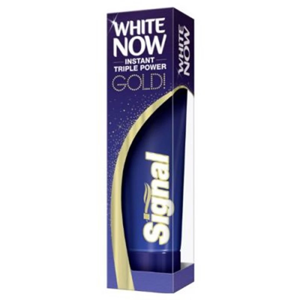 Signal White Now Triple Power Gold Diş Macunu 75ml