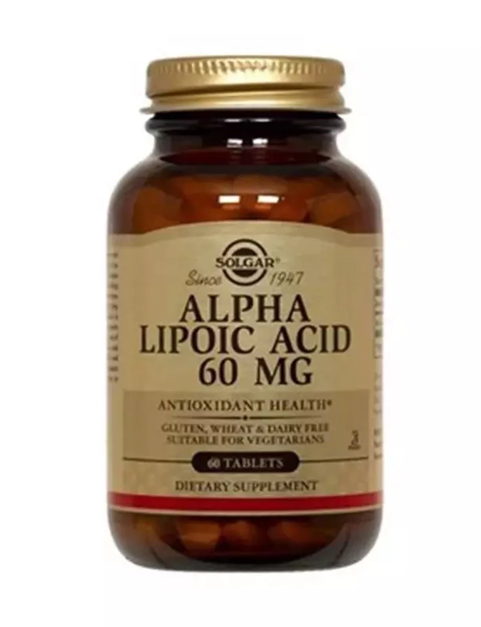 Solgar Alpha Lipoic Acid 60mg 60 Tablet