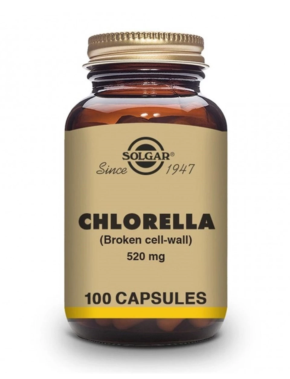 Solgar Chlorella 100 Bitkisel Kapsül