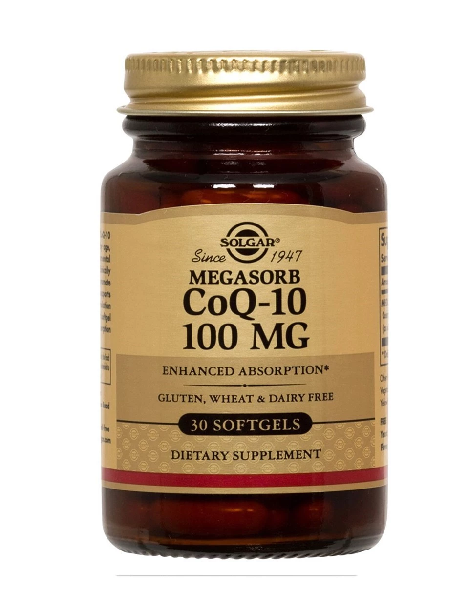 Solgar Coenzyme Q-10 100 mg 30 Softjel