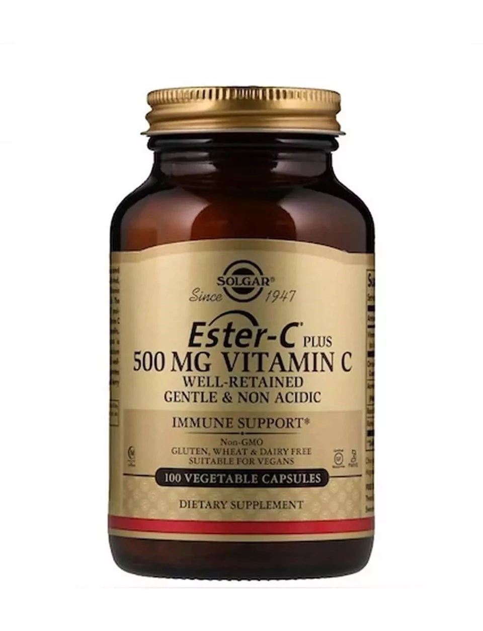 Solgar Ester-C Plus 500 mg 100 Kapsül
