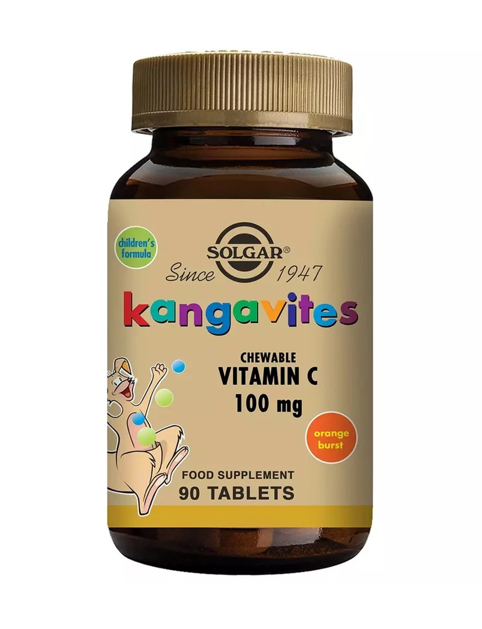 Solgar Kangavites Vitamin C 100 Mg 90 Tablet