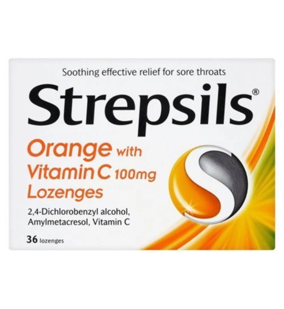 Strepsils 24 Pastil Vitamin C