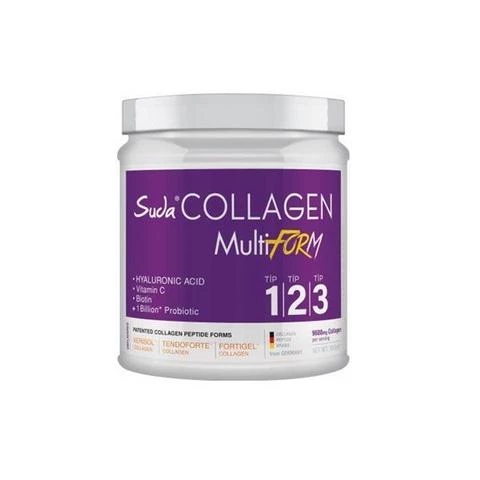 Suda Collagen MultiForm Tip 1-2-3 Aromasız Takviye Edici Gıda 300 gr