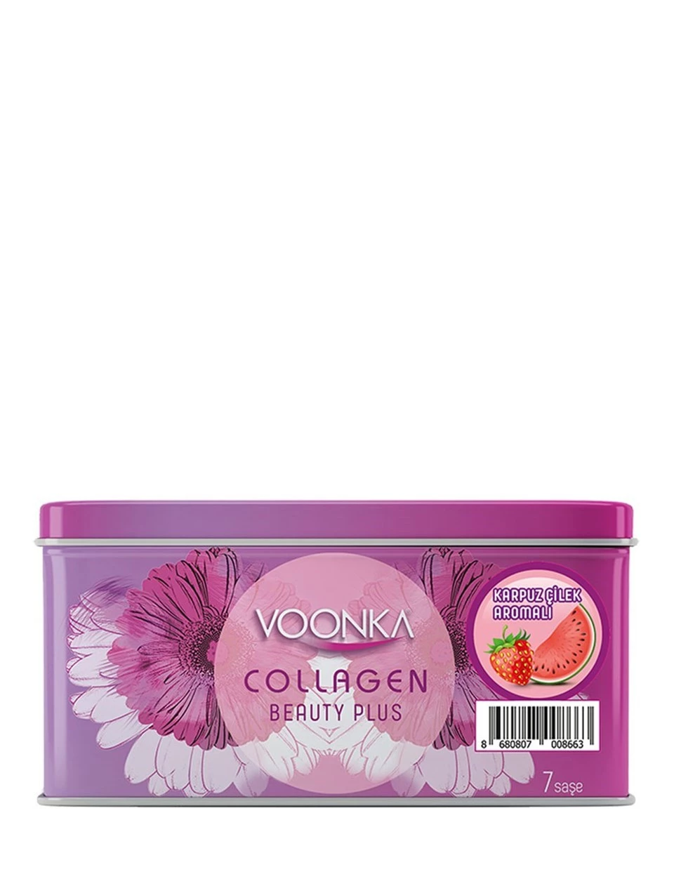 Voonka Collagen Beauty Plus 7 Saşe Çilek & Karpuz Aromalı