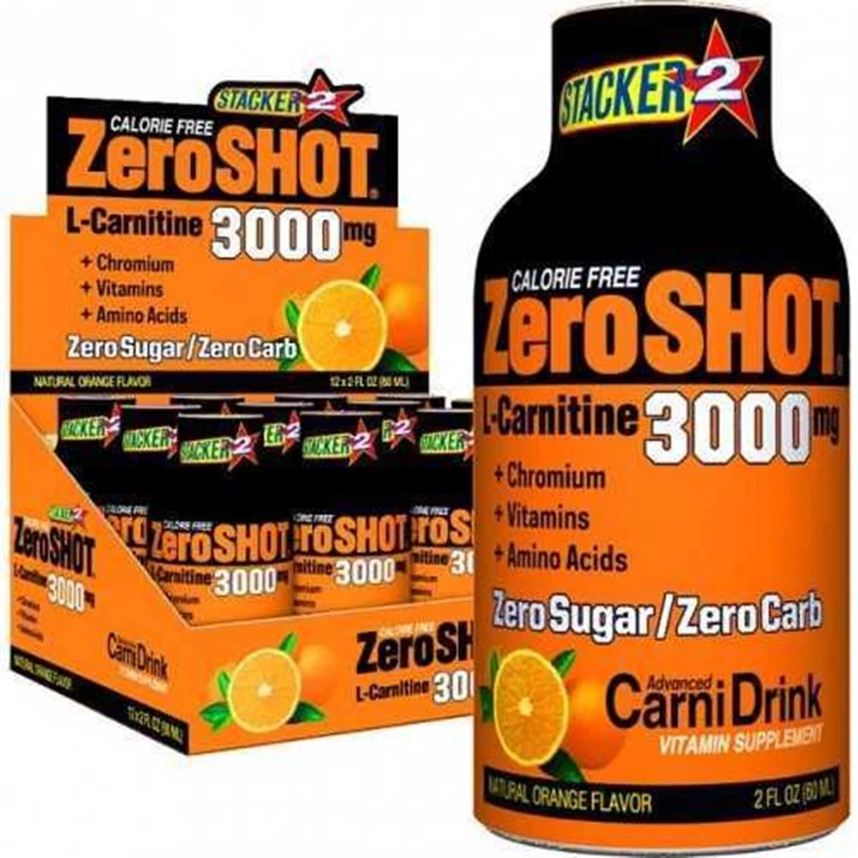 Zero Shot Orange 3000Mg 60*12Ml