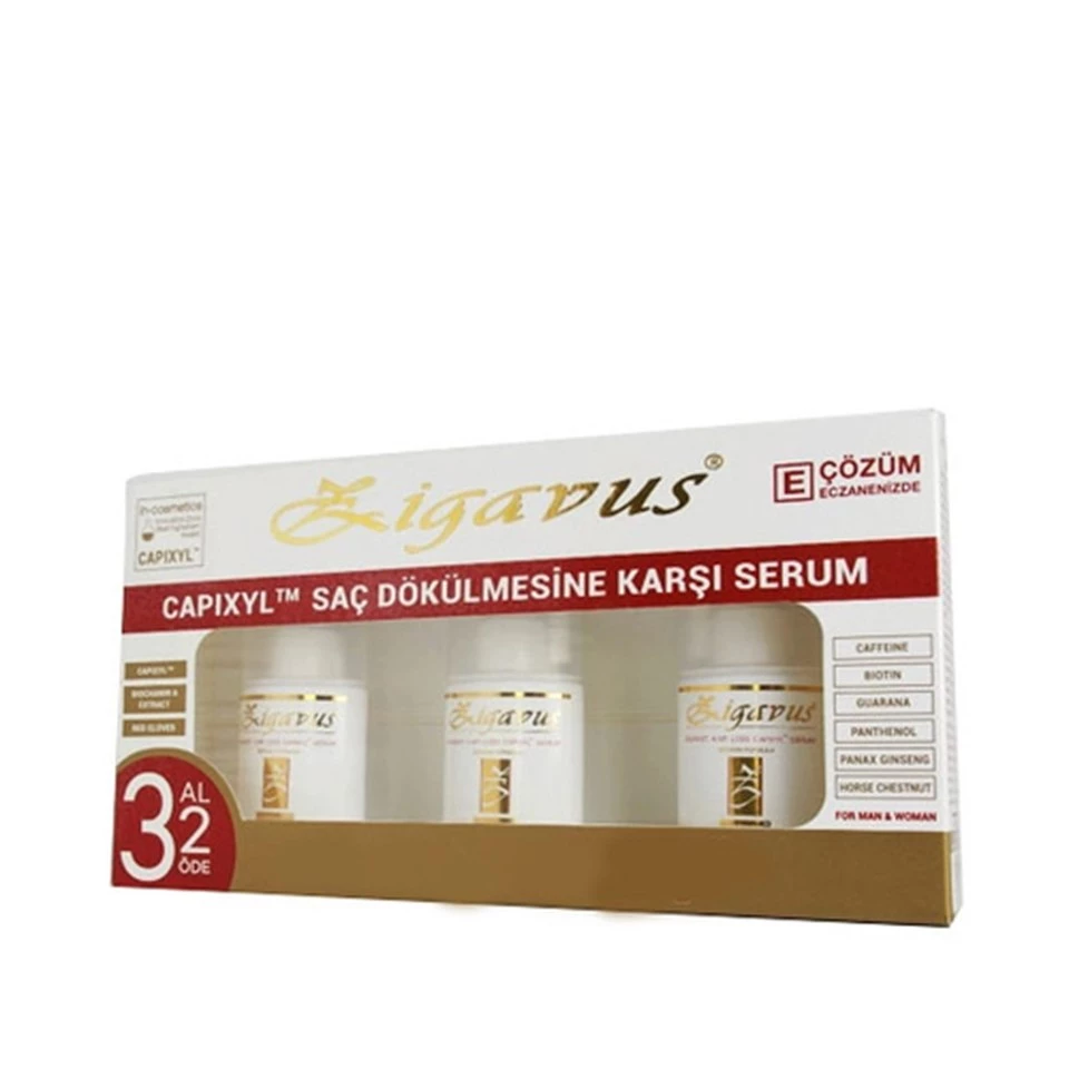 Zigavus Capixyl Saç Dökülme Karşıtı Serum 3x50ml - 3al 2öde