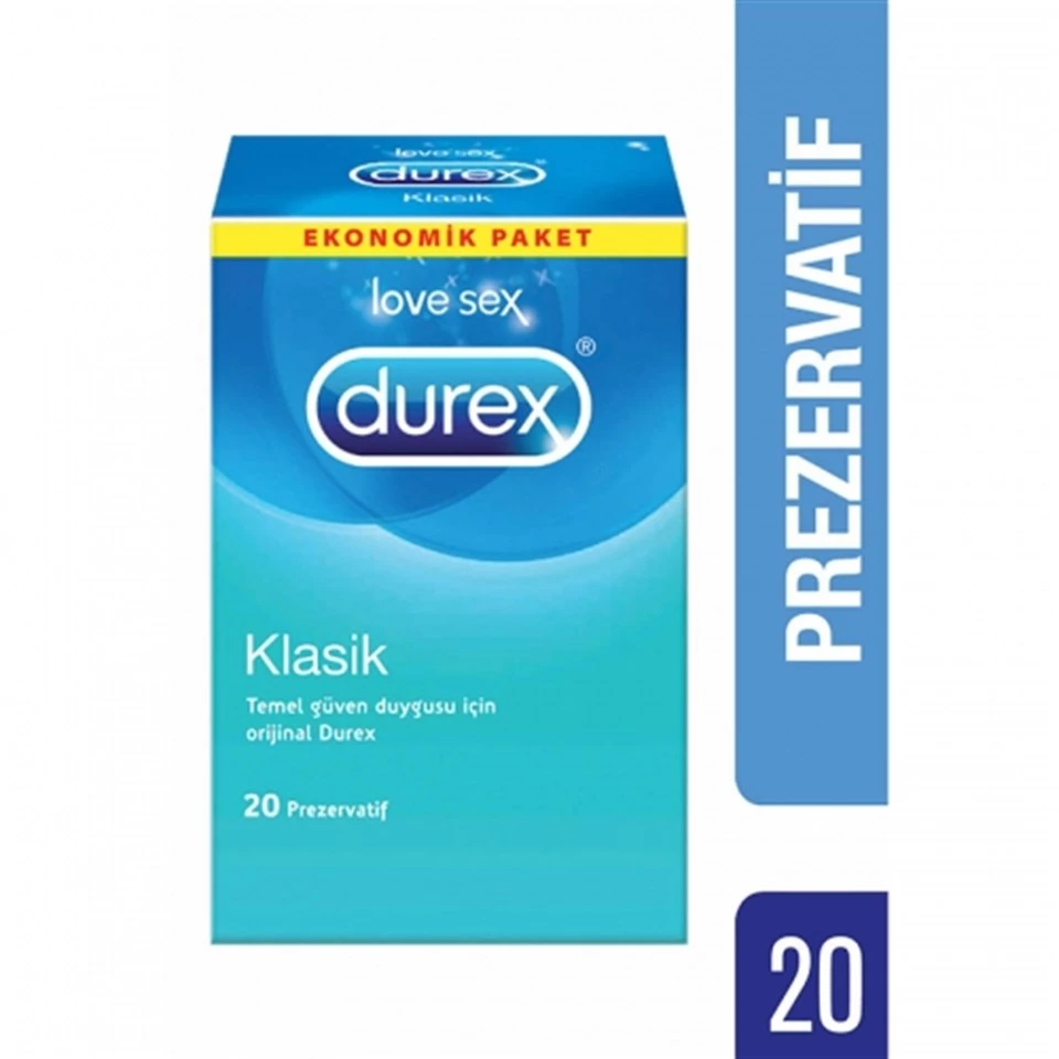 ​Durex Klasik 20'li Prezervatif